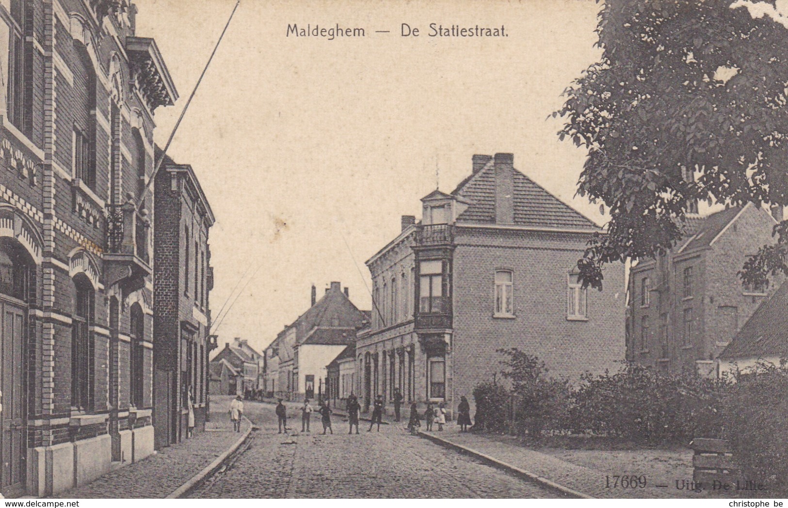 Maldegem, Maldeghem, De Statiestraat (pk45036) - Maldegem