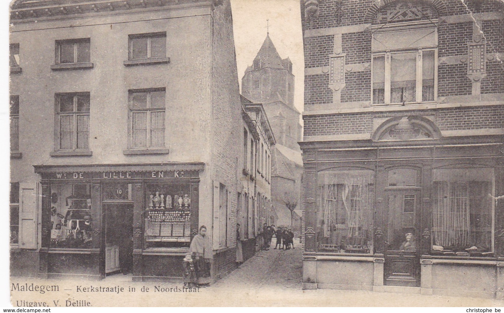 Maldegem, Maldeghem, Kerkstraatje In De Noordstraat (pk45038) - Maldegem