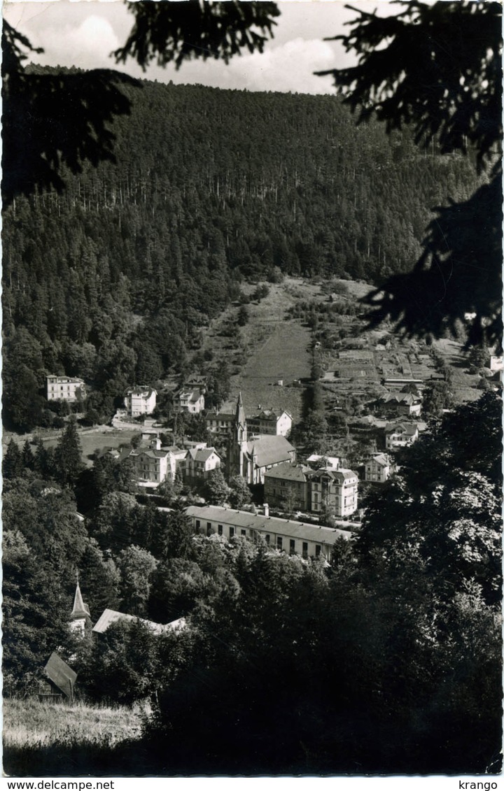 Germany - Boblingen - Widbad Im Schwarzwald - Blick Auf Katholic Kirche - 1959. - Böblingen