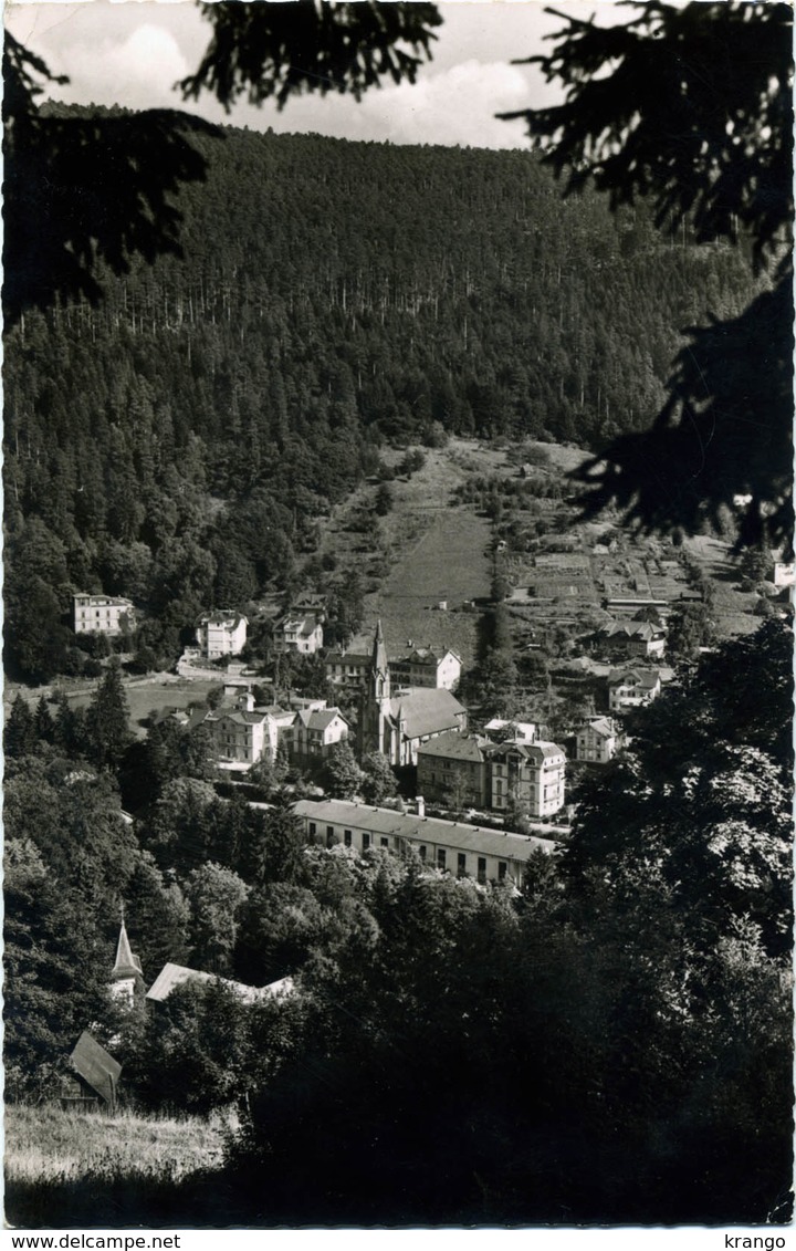 Germany - Boblingen - Widbad Im Schwarzwald - Blick Auf Katholic Kirche - 1959. - Boeblingen