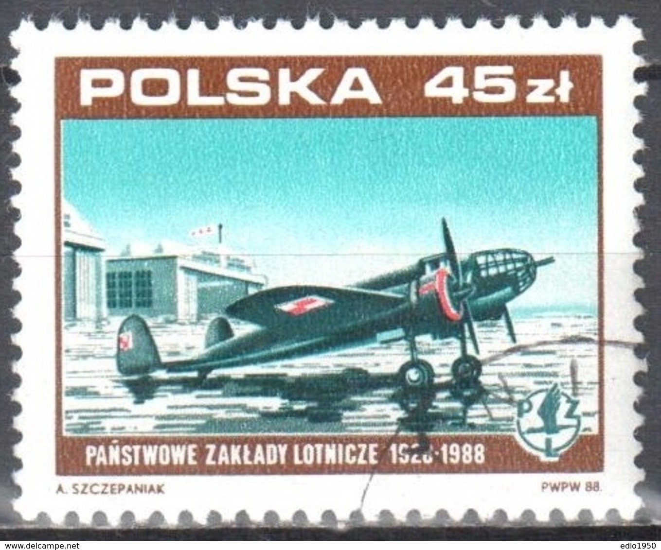 Poland 1988 - National Industry - Mi 3158 - Used - Gebraucht