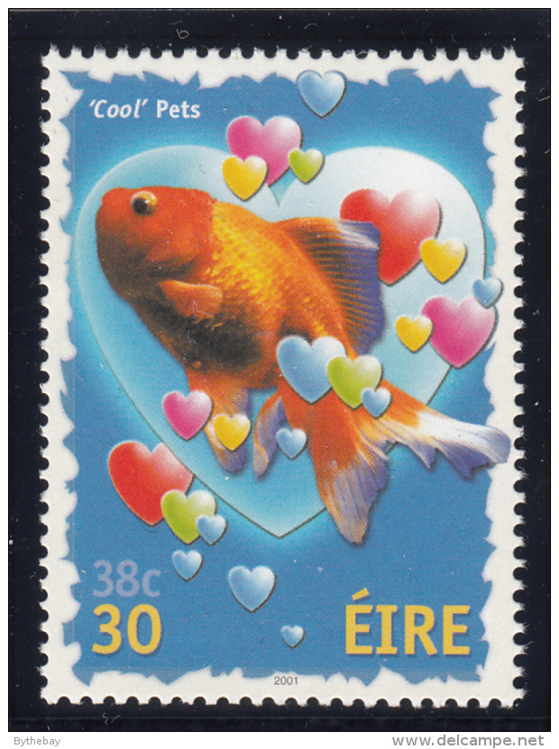 Ireland 2001 MNH Scott #1279 30p Goldfish - Cool Pets - Nuovi