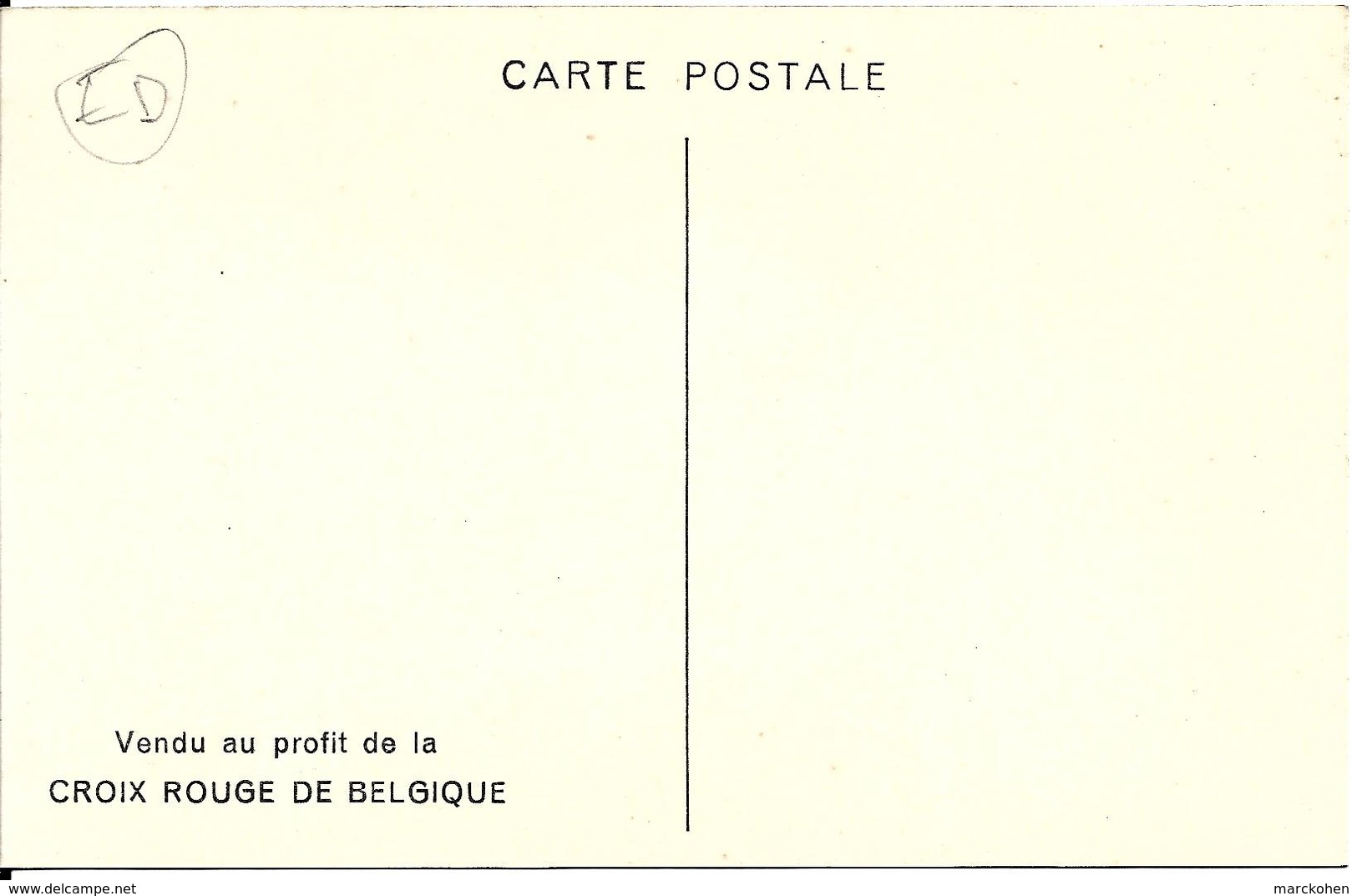 Croix-Rouge De Belgique : "L'Entraide", Carte De L'illustrateur Massonet, Présentant Le Rôle De L'infirmière. CPA. ED. - Croix-Rouge