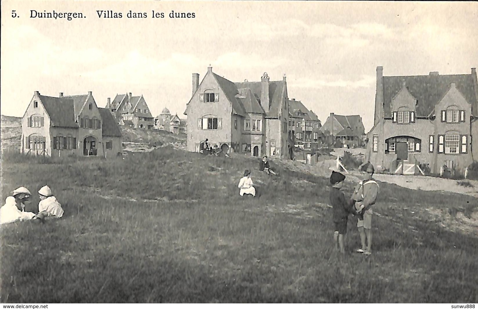 Duibergen - Villas Dans Les Dunes (animée) - Knokke