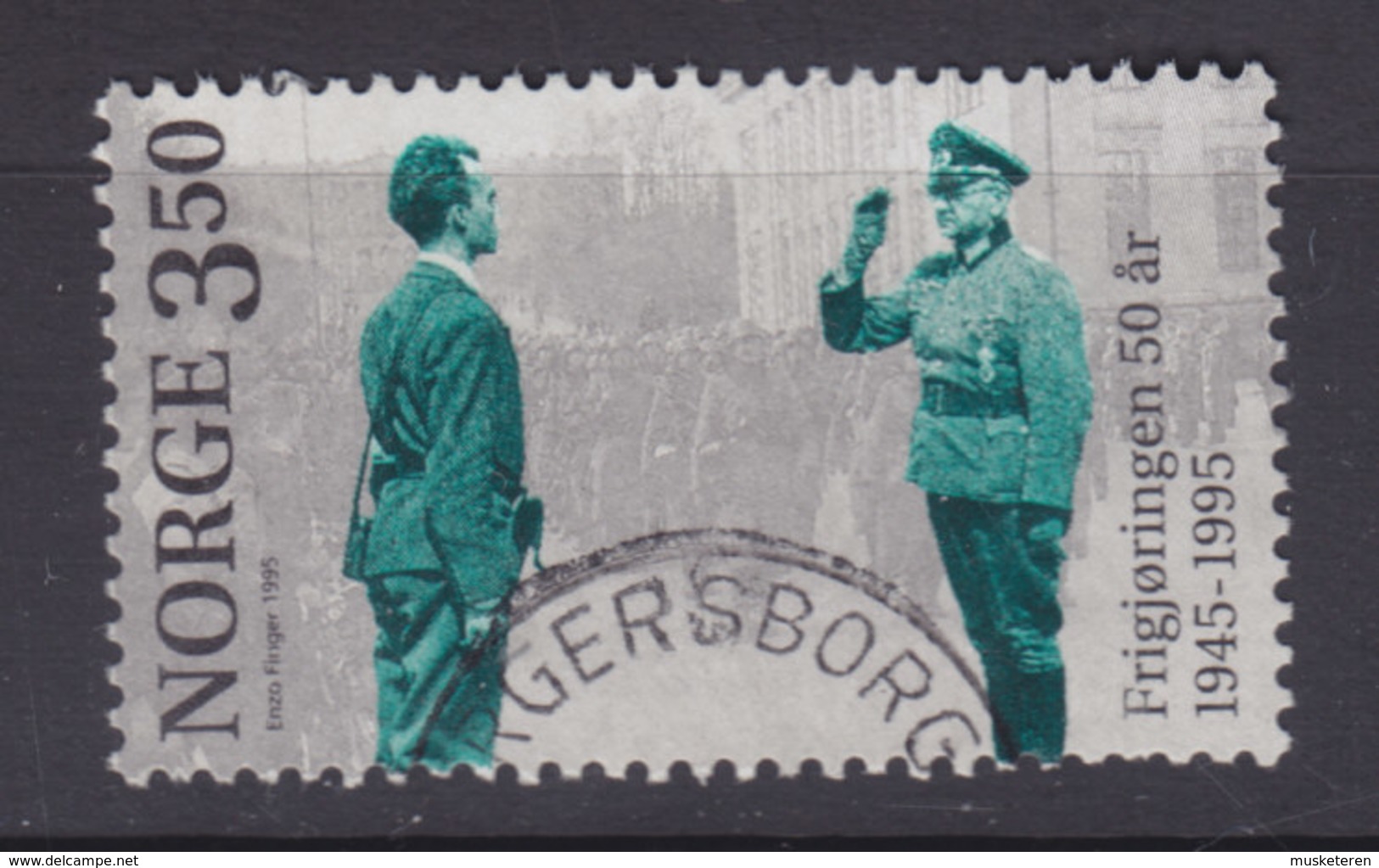 Norway 1995 Mi. 1178  3.50 Kr 50. Jahrestag Der Beendigung Des Zweiten Weltkrieges Ending Of World War II WWII - Gebraucht