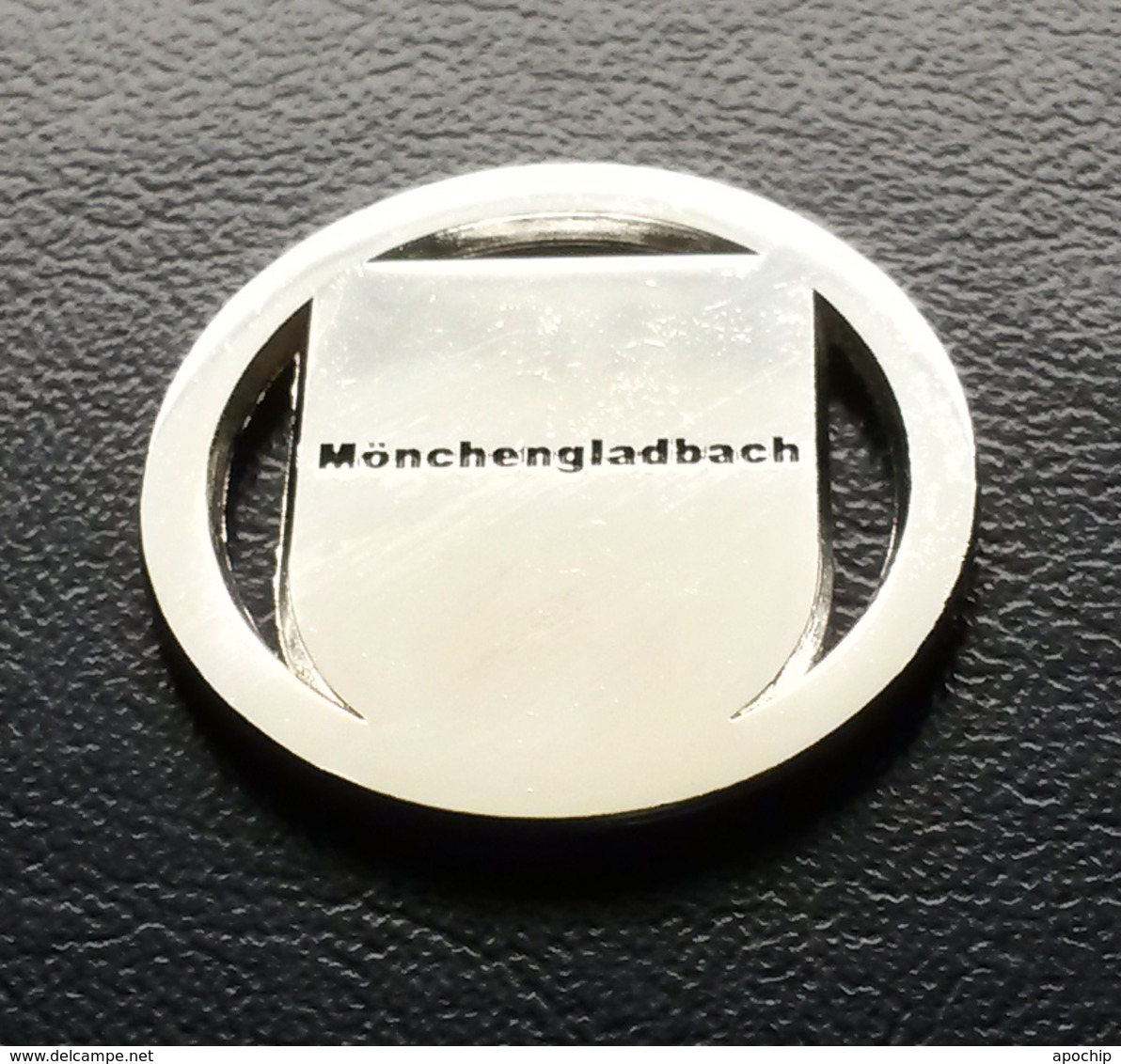 Mönchengladbach Wappen Einkaufswagenchip EKW Chip Jeton Caddie - Trolley Token/Shopping Trolley Chip