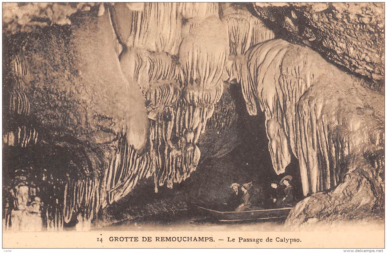 Grotte De REMOUCHAMPS - Le Passage De Calypso - Aywaille