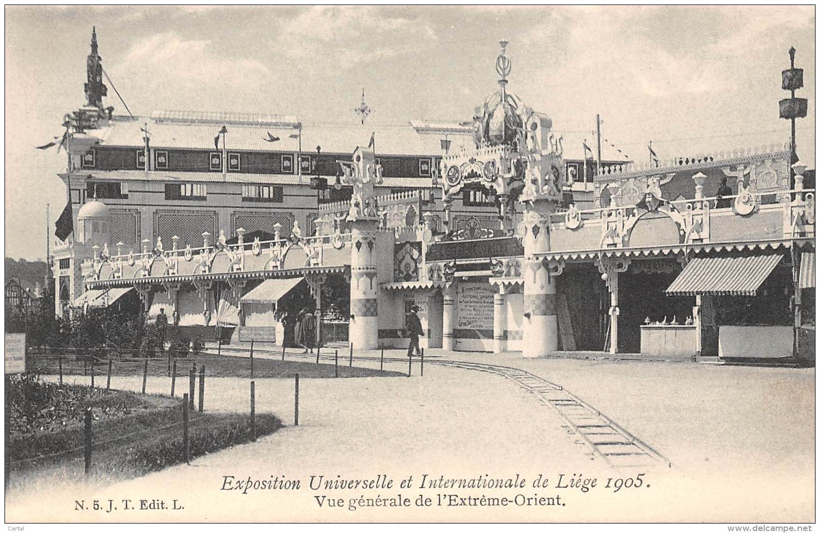 LIEGE - Exposition Universelle 1905 - Vue Générale De L'Extrême-Orient - Luik