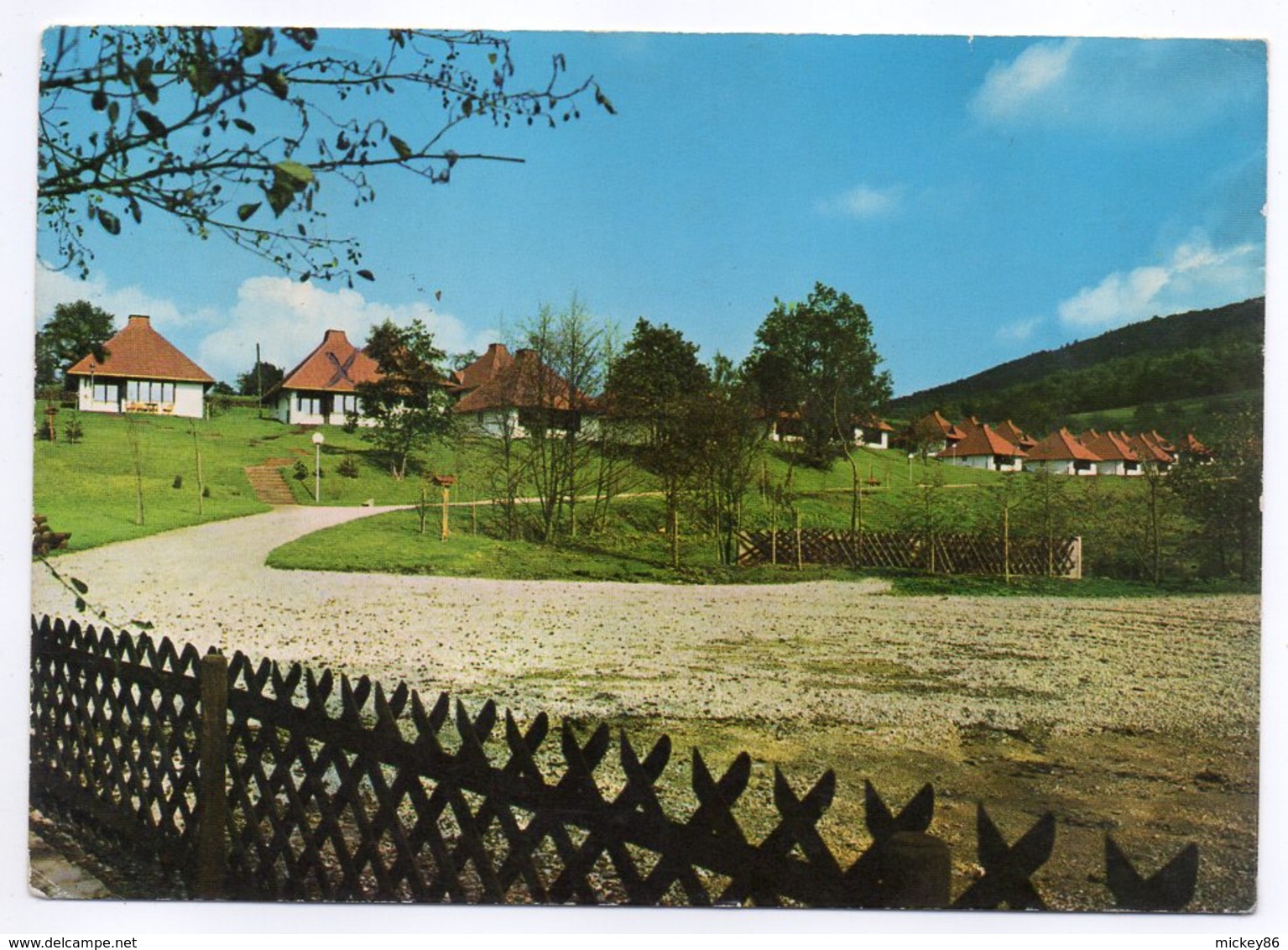 Allemagne--Feriendorf Kroeckelbalch Im Odenwald --1970--timbre--cachet - Odenwald