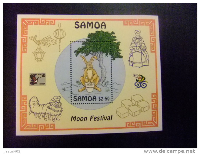 SAMOA 1996 Expo CHINA 96  LA FIESTA De La LUNA Yvert N Bloc 55 ** MNH - Samoa