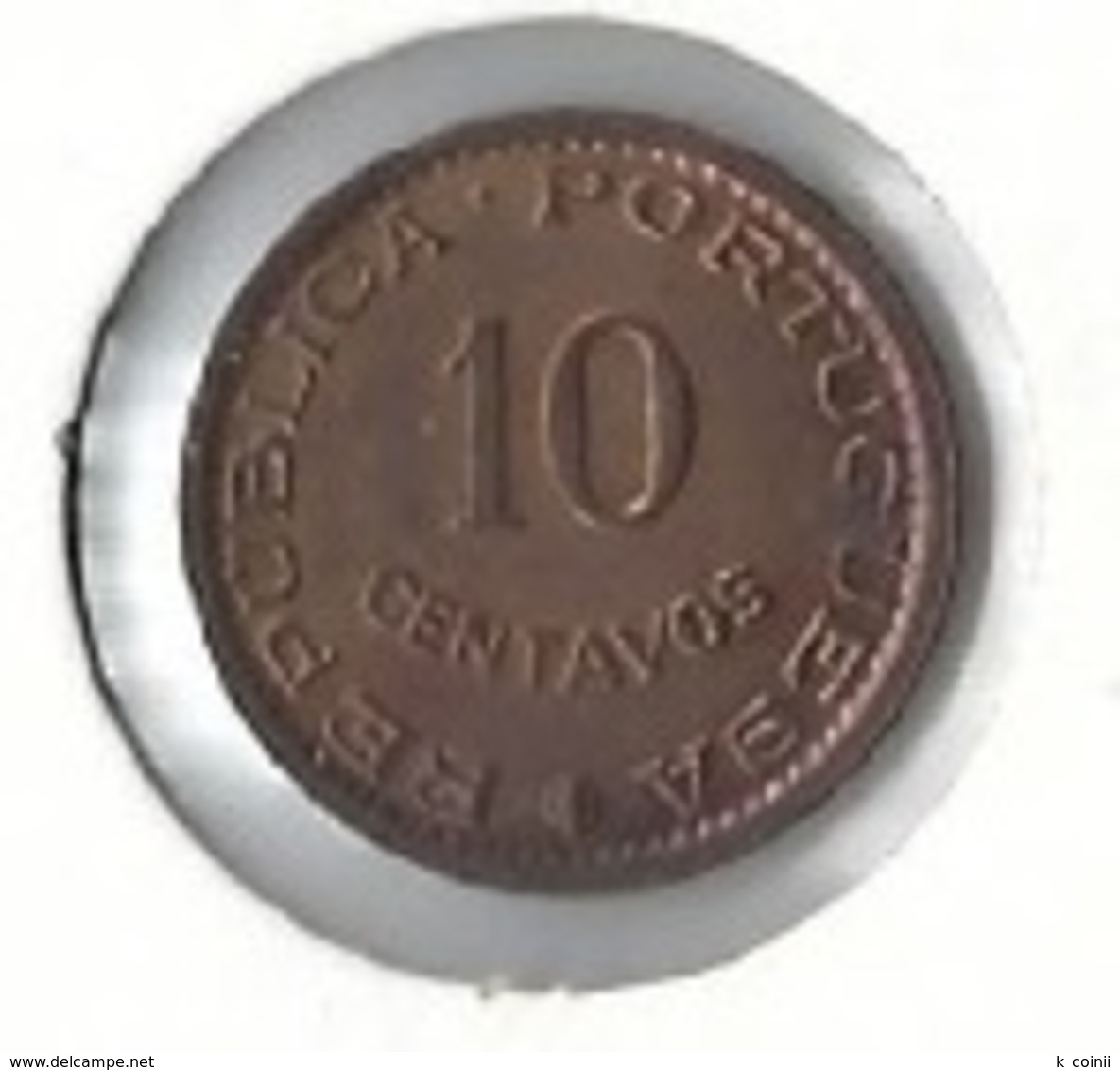 Mozambique - $10 Centavos 1961 - UNC - Mozambique