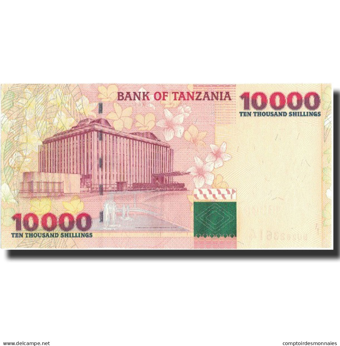 Billet, Tanzania, 10,000 Shilingi, Undated (2003), KM:39, SPL - Tansania