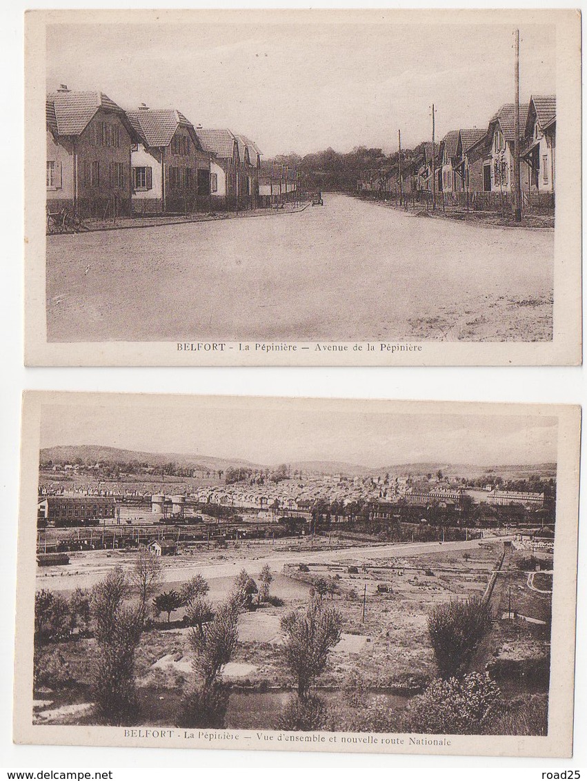 ( 90 ) Territoire de Belfort - Lot de 100 cartes postales