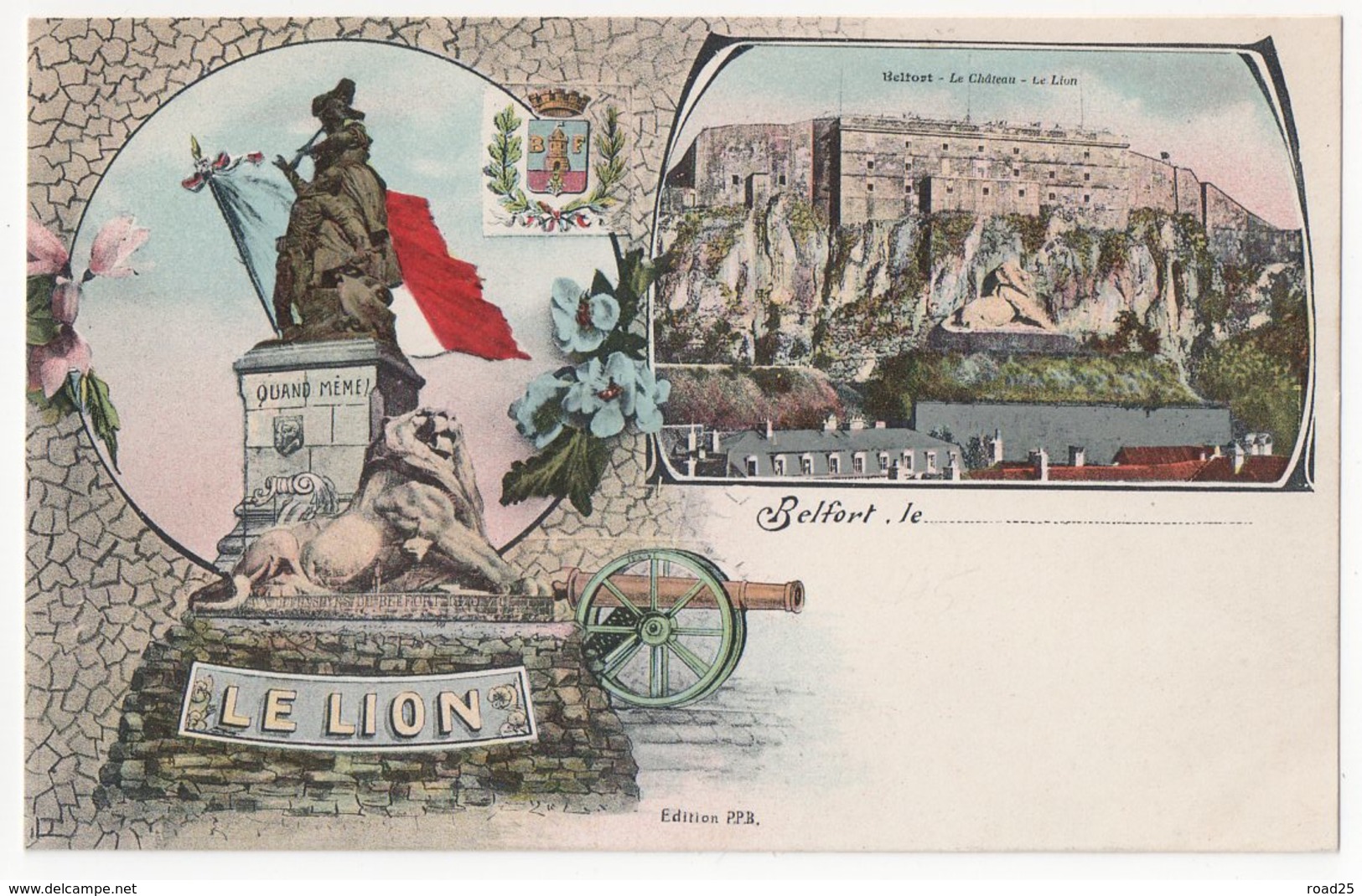 ( 90 ) Territoire de Belfort - Lot de 100 cartes postales
