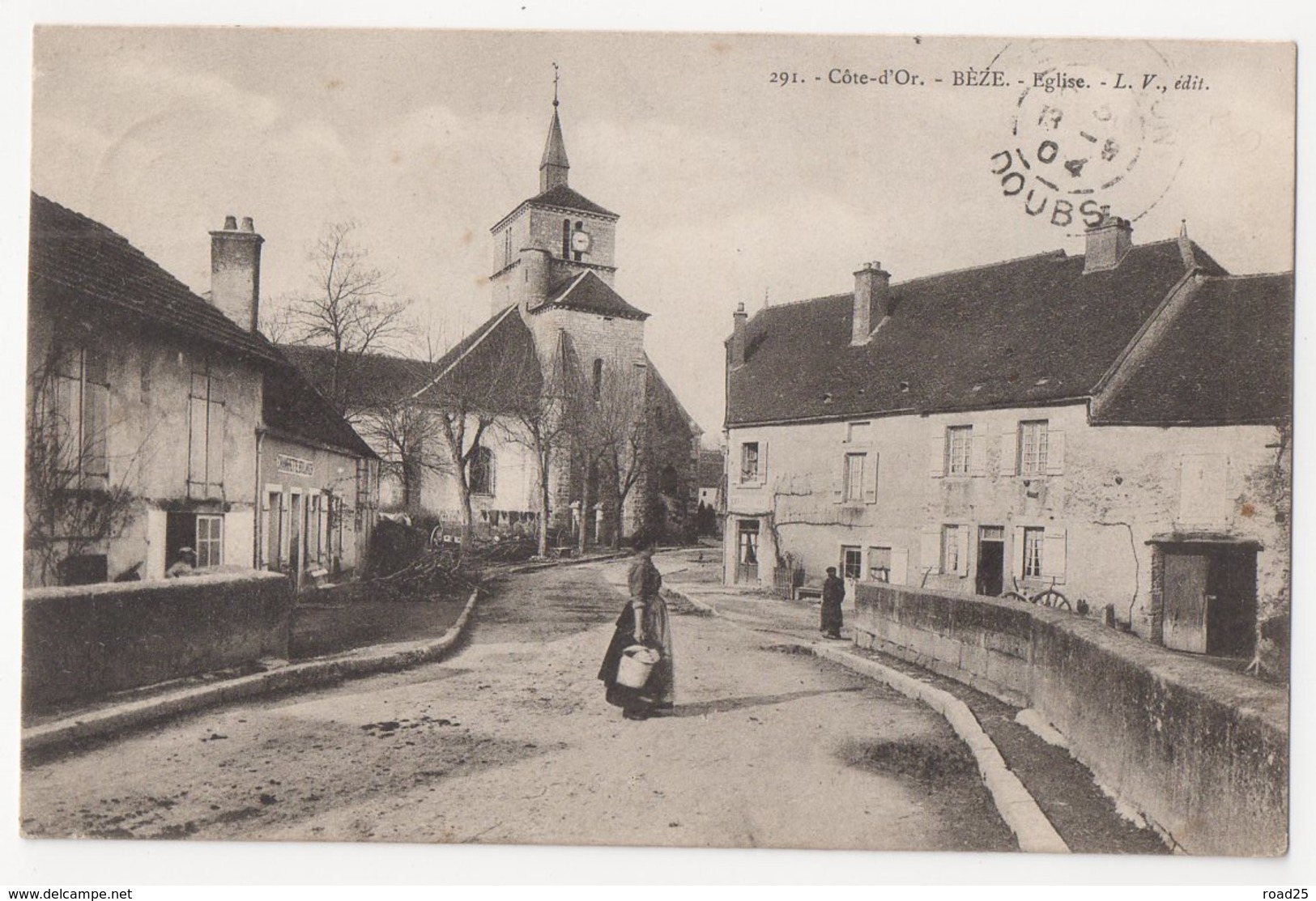 ( 21 ) Lot de 66 cartes postales anciennes du département de la Côte d'Or