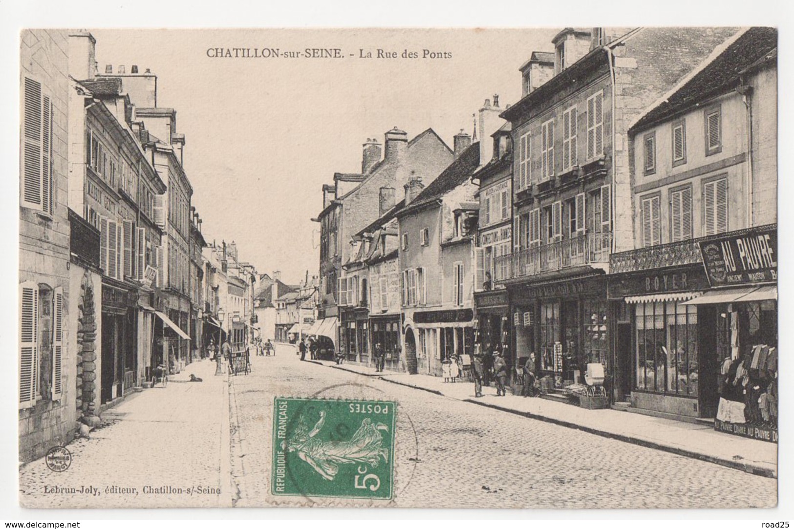 ( 21 ) Lot de 66 cartes postales anciennes du département de la Côte d'Or