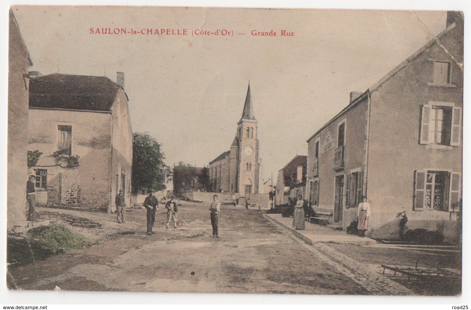 ( 21 ) Lot de 66 cartes postales anciennes du département de la Côte d'Or