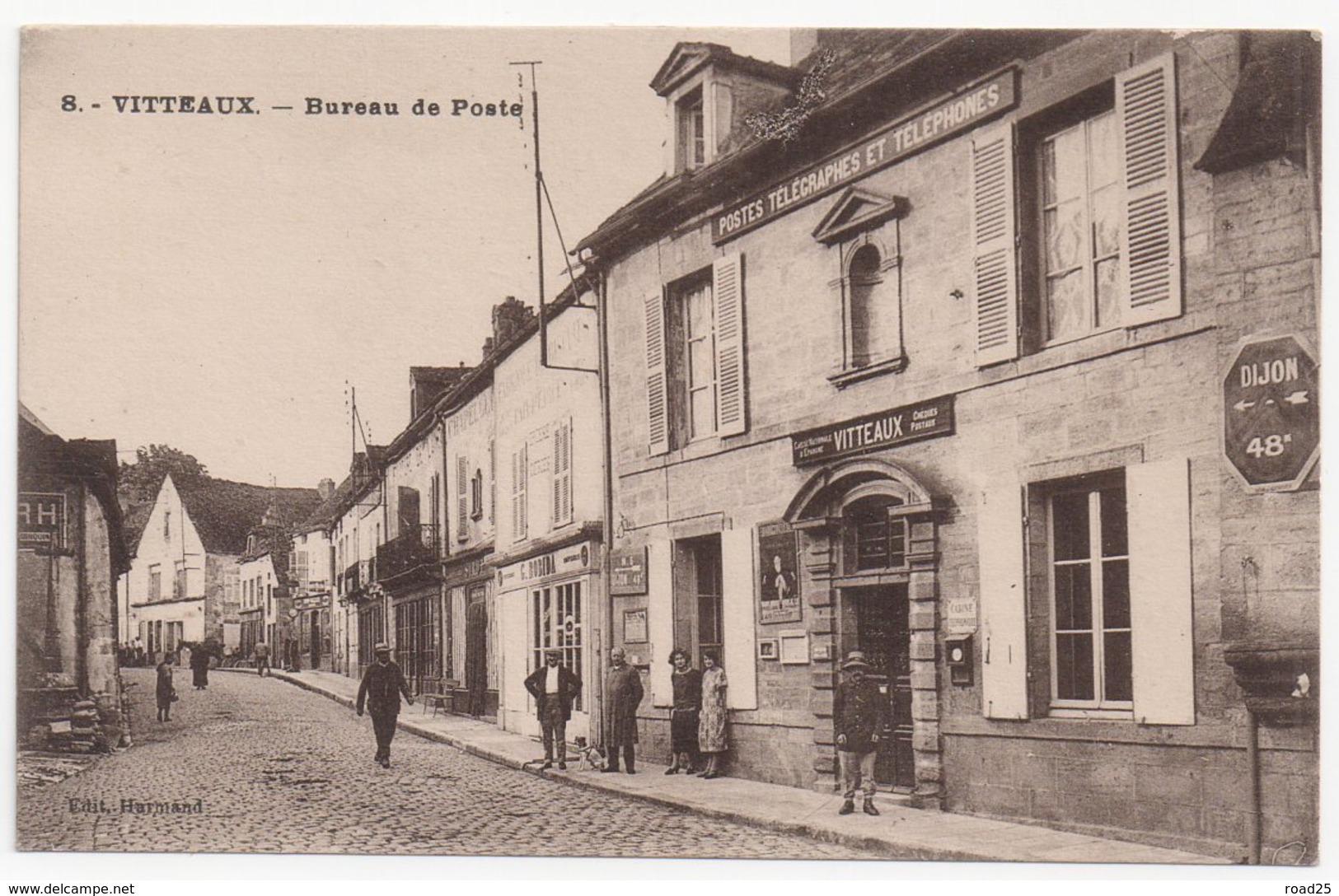 ( 21 ) Lot de 66 cartes postales anciennes du département de la Côte d'Or