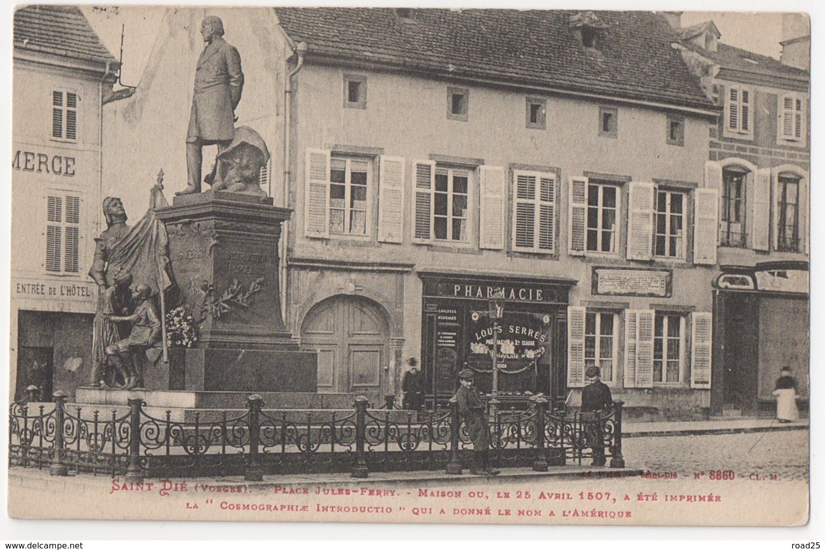 ( 88 ) Lot de 43 cartes postales anciennes du département des Vosges