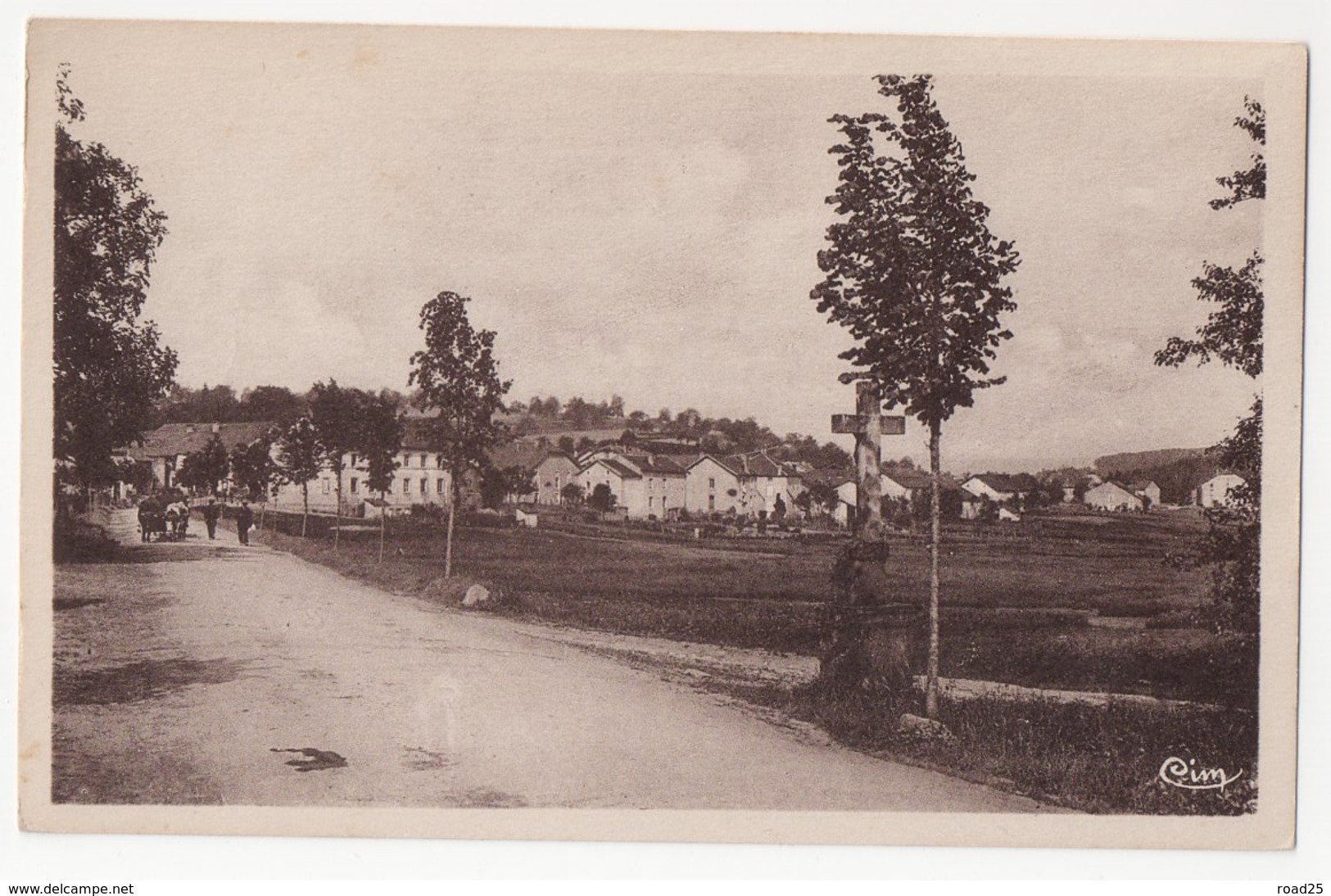 ( 88 ) Lot de 43 cartes postales anciennes du département des Vosges