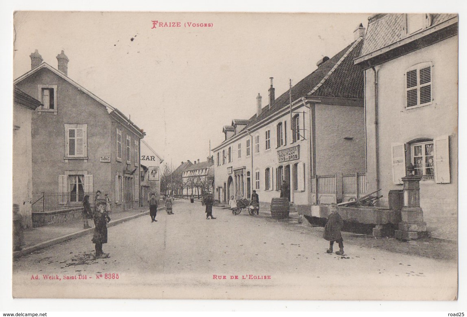 ( 88 ) Lot de 43 cartes postales anciennes du département des Vosges