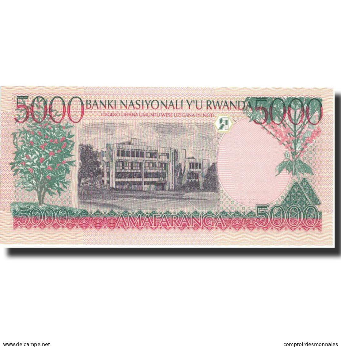 Billet, Rwanda, 5000 Francs, 1998, 1998-12-01, KM:28a, NEUF - Ruanda