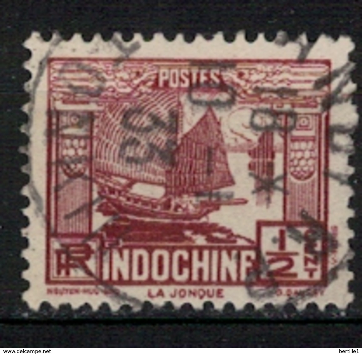 INDOCHINE      N° YVERT  :  152      OBLITERE       ( S D ) - Used Stamps