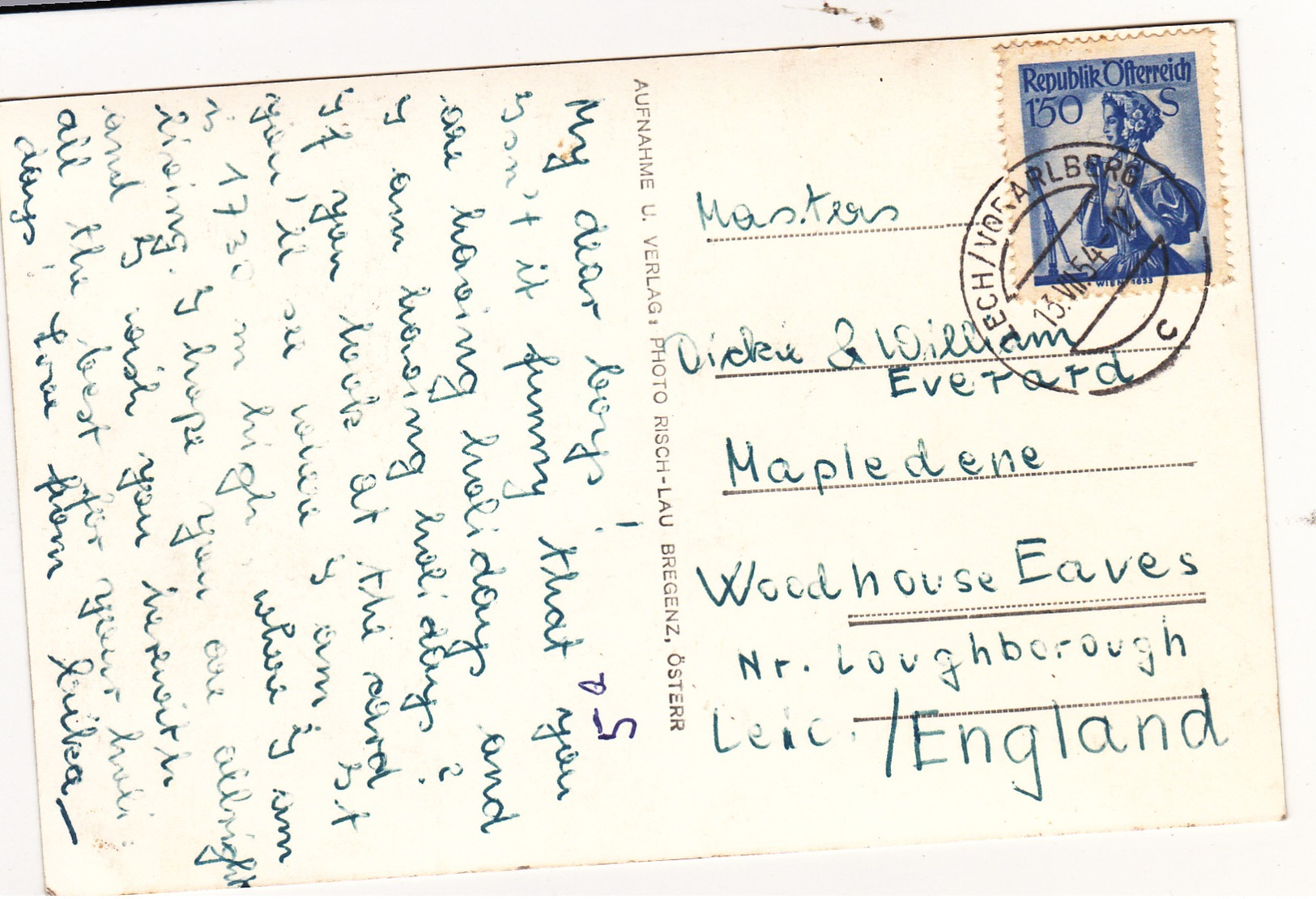 Small Post Card Of Seibahn Lech-Oberlech,Vorarlberg, Austria.Q90. - Lech
