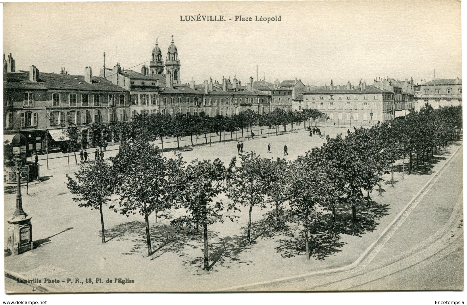 CPA - Carte Postale - France - Luneville - Place Léopold  (CPV728) - Luneville