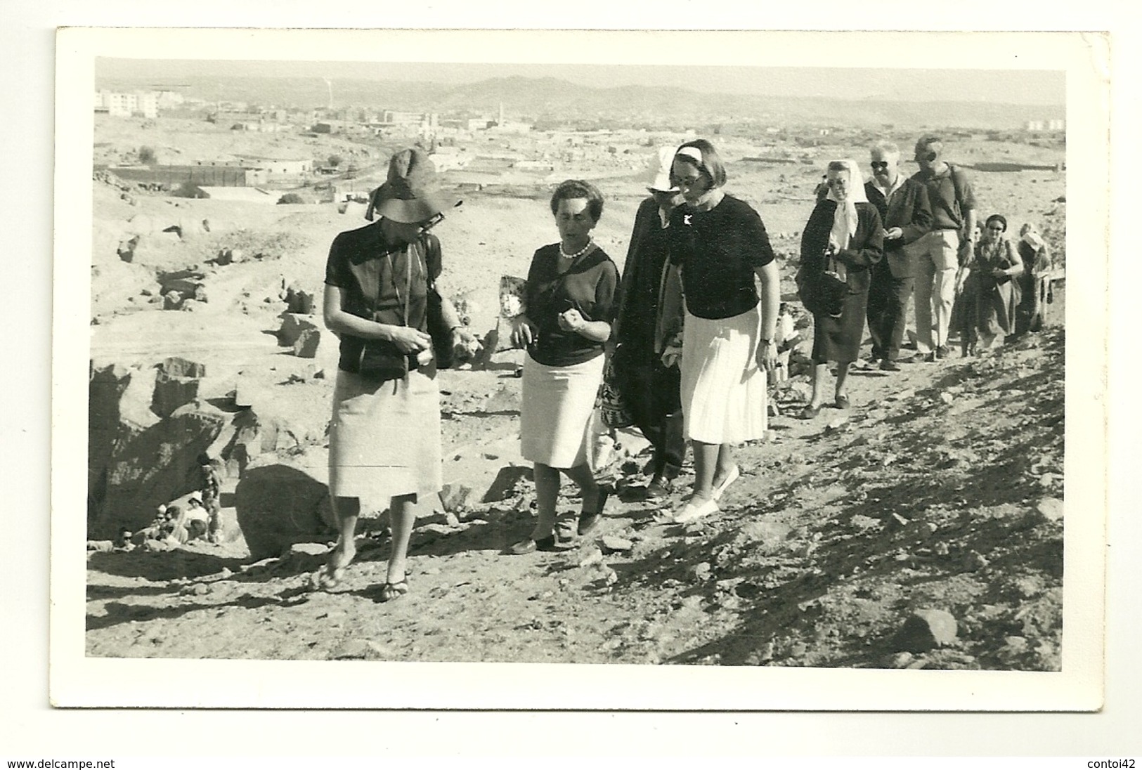 LOUXOR CARTE PHOTO ANIMATION VUE GENERALE  EGYPTE - Luxor