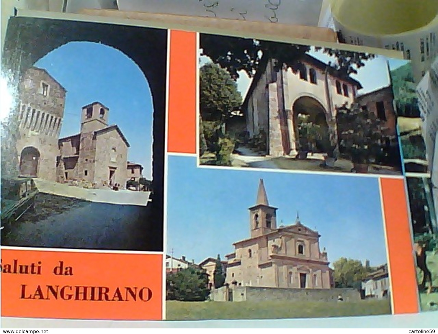 LANGHIRANO PAESE PARMA VEDUTE  SALUTI N1980 GQ53 - Parma