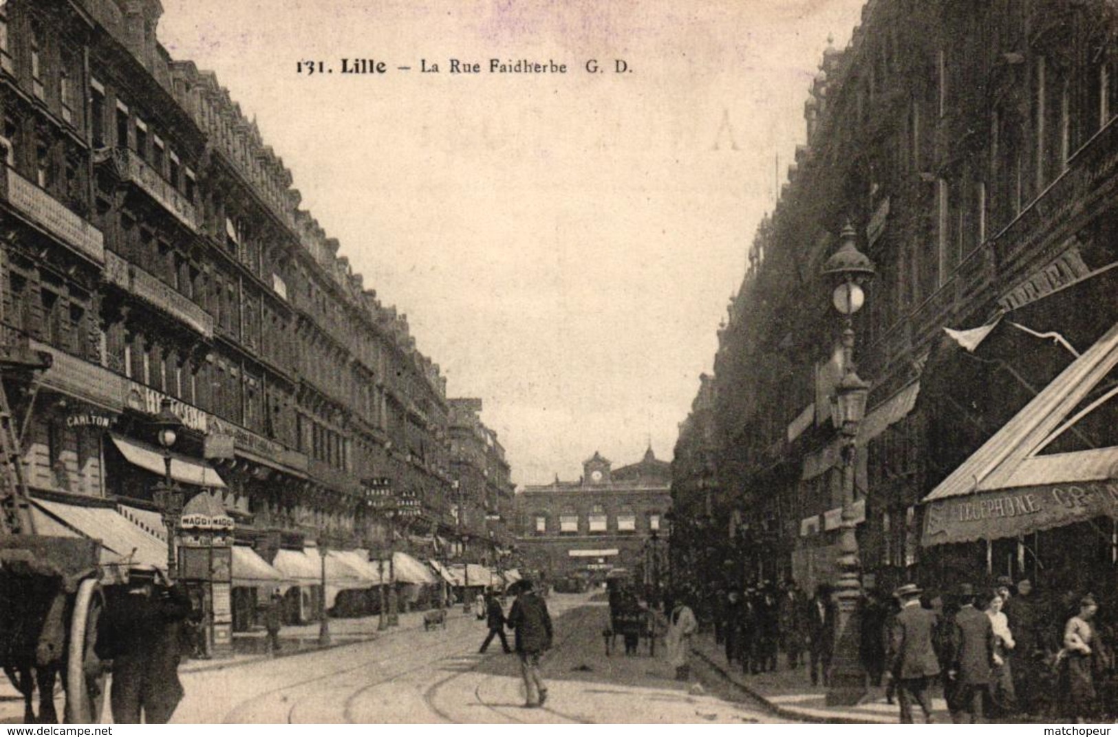 LILLE -59- LA RUE FAIDHERBE - Lille