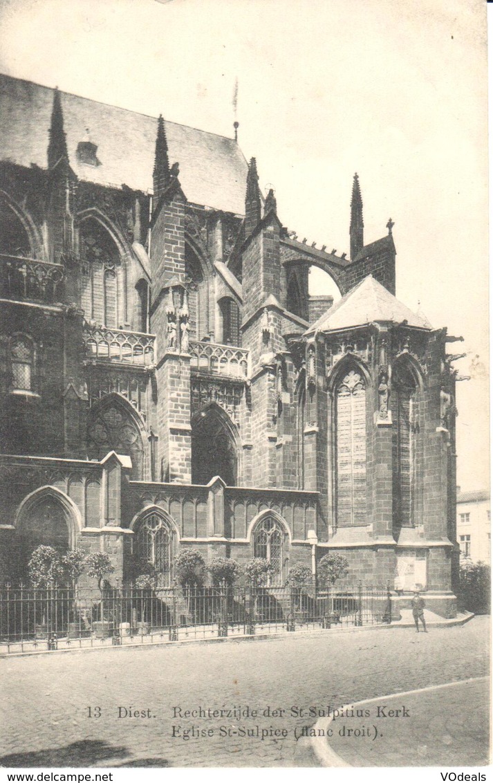 Diest - CPA - Eglise Saint Sulpice - Diest