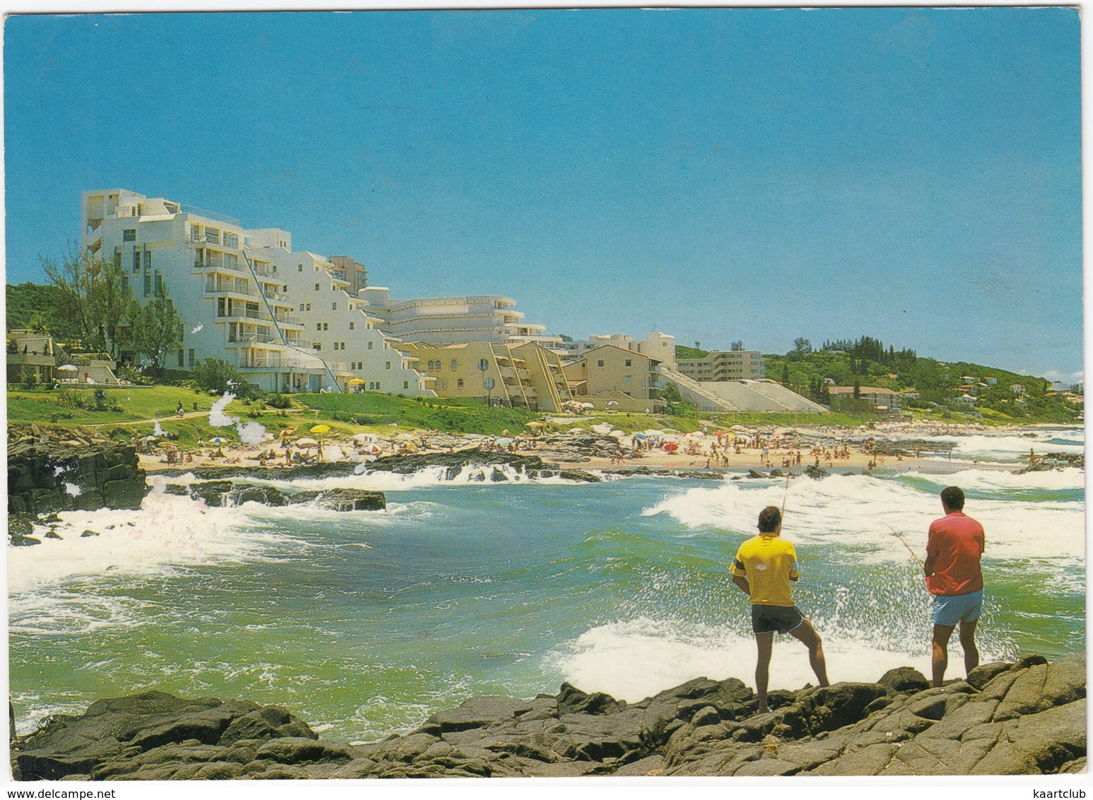 Ballito -   Recreational Fishing, Shoreline - Natal, South Africa - Zuid-Afrika