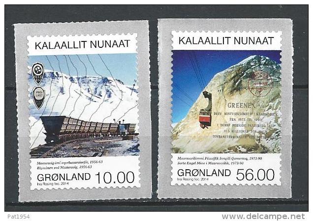 Groënland 2014, N°642/643 Neufs, Mines - Ungebraucht