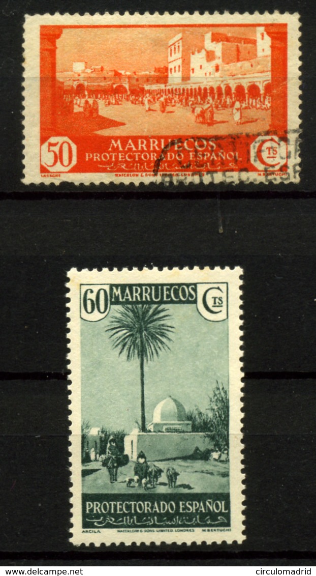 2299-Marruecos Español Nº 142 Y 157. - Spanish Morocco