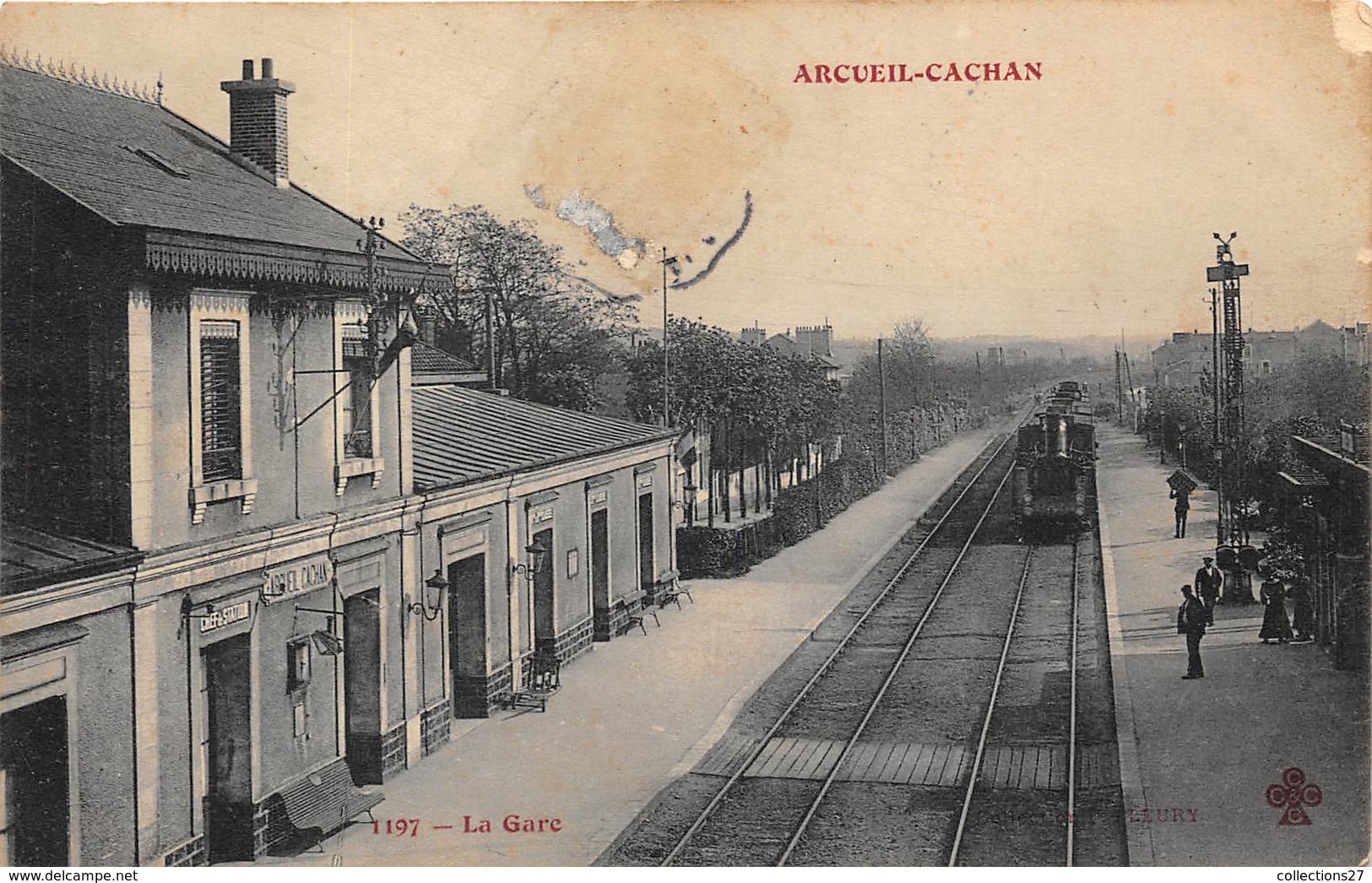 94-ARCUEIL-CACHAN - LA GARE - Arcueil