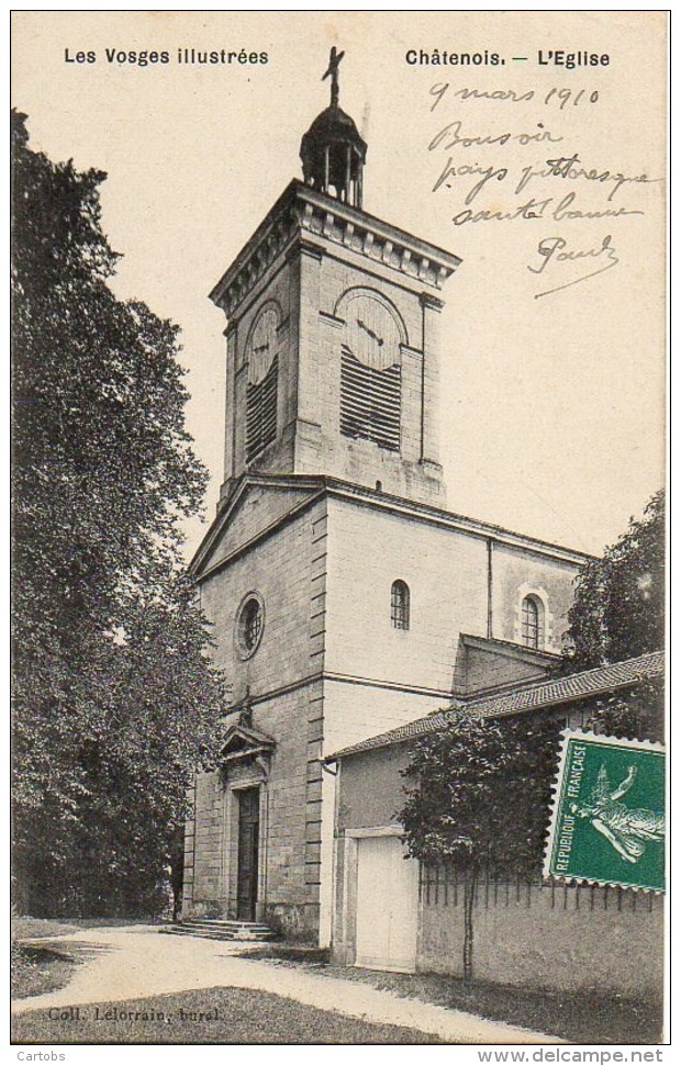 88 CHATENOIS   L'Eglise - Chatenois