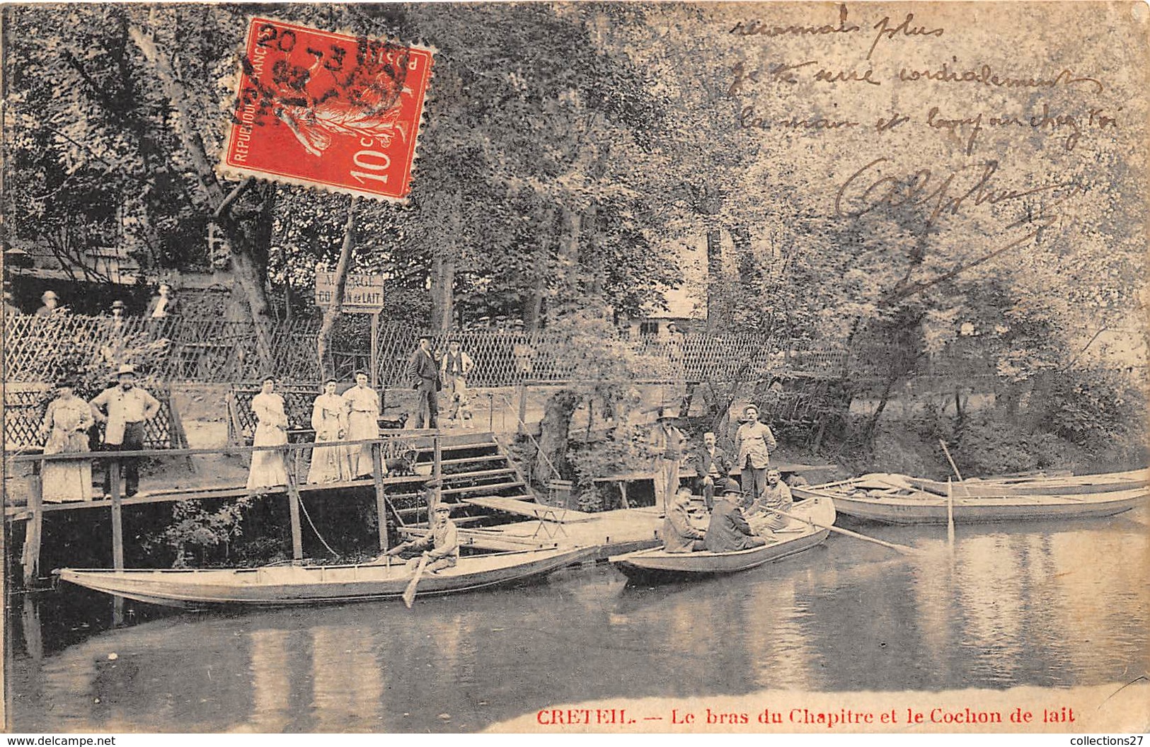 94-CRETEIL- LA BRAS DU CHAPITRE ET LE COCHON DE LAIT - Creteil