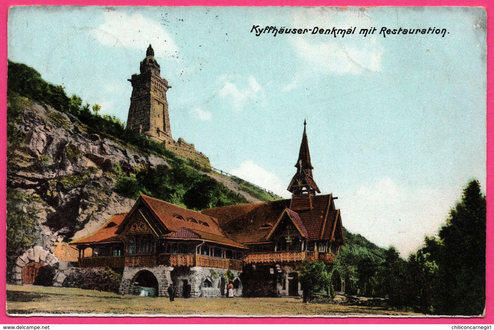 Kyffhäuser - Denkmal Mit Restauration - Animée - 1910 - Colorisée - Kyffhäuser