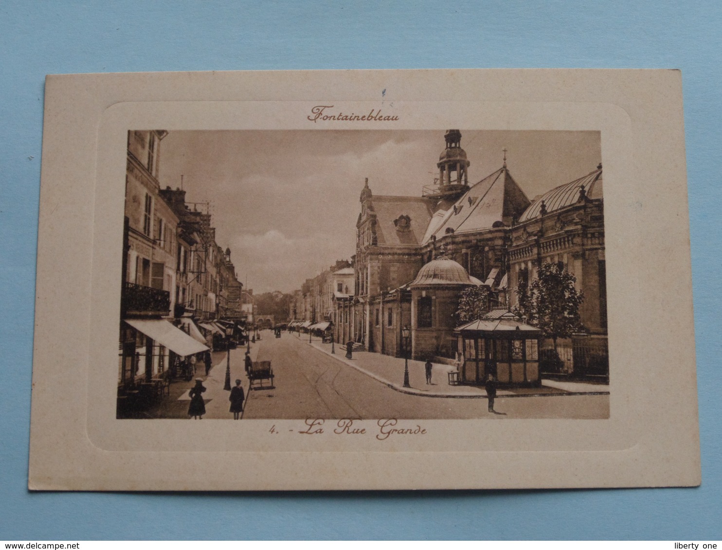 La Rue GRANDE ( 4 ) Anno 191? ( Voir Photo ) ! - Fontainebleau