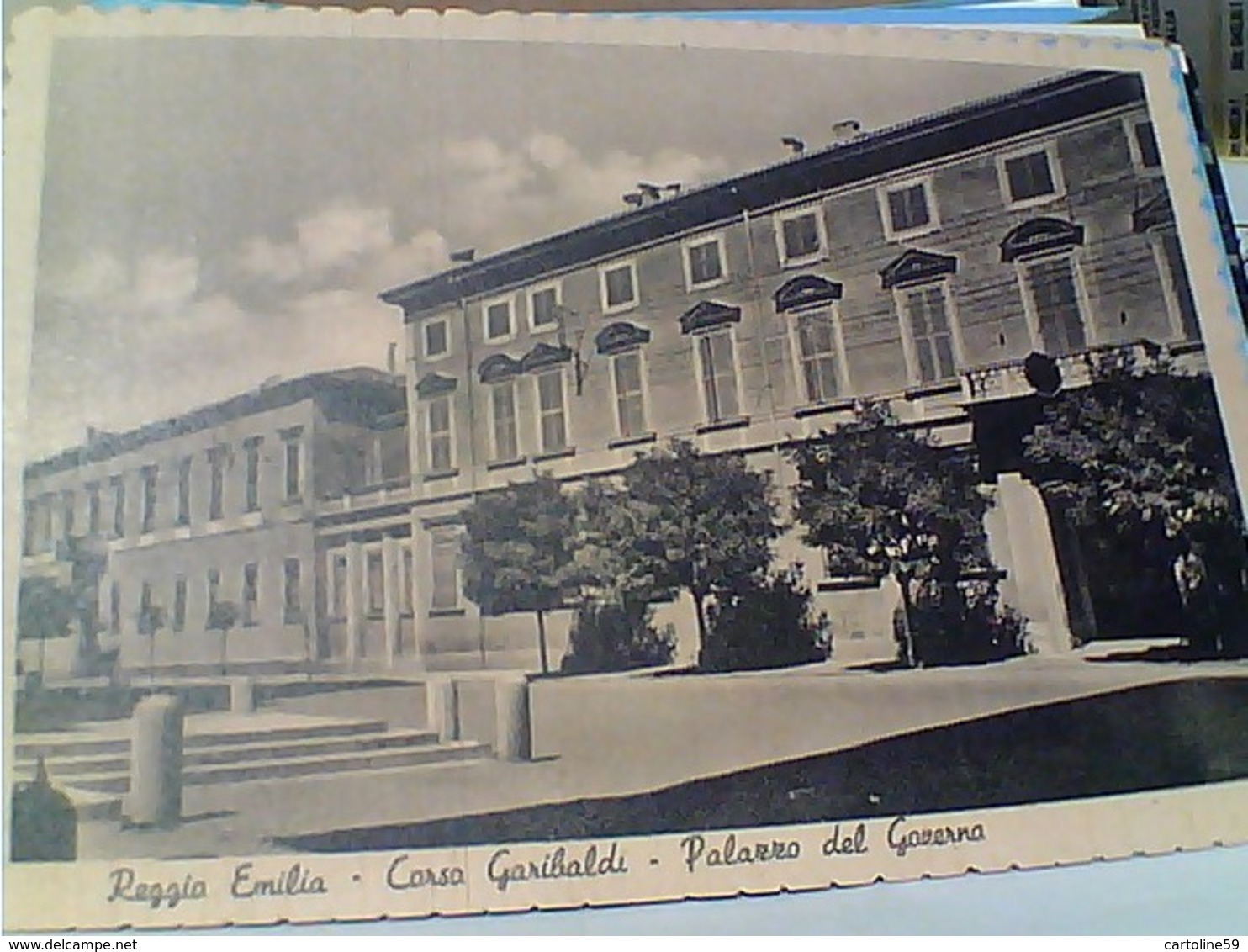 REGGIO EMILIA, CORSO GARIBALDI  PALAZZO DEL GOVERNO  N1940  GQ86 - Reggio Nell'Emilia