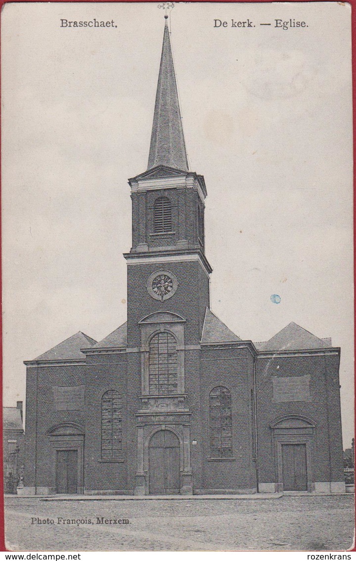 Brasschaat Brasschaet De Kerk Eglise ZELDZAAM Photo Francois Merxem 1919 - Brasschaat