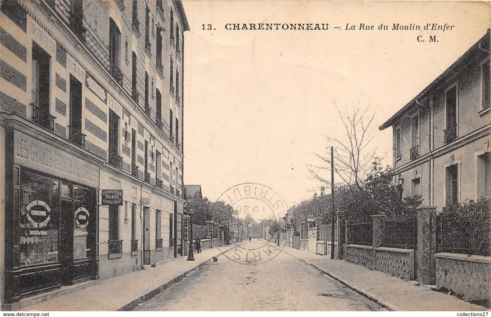 94-CHARENTONNEAU-LA RUE MOULIN D'ENFER - Charenton Le Pont