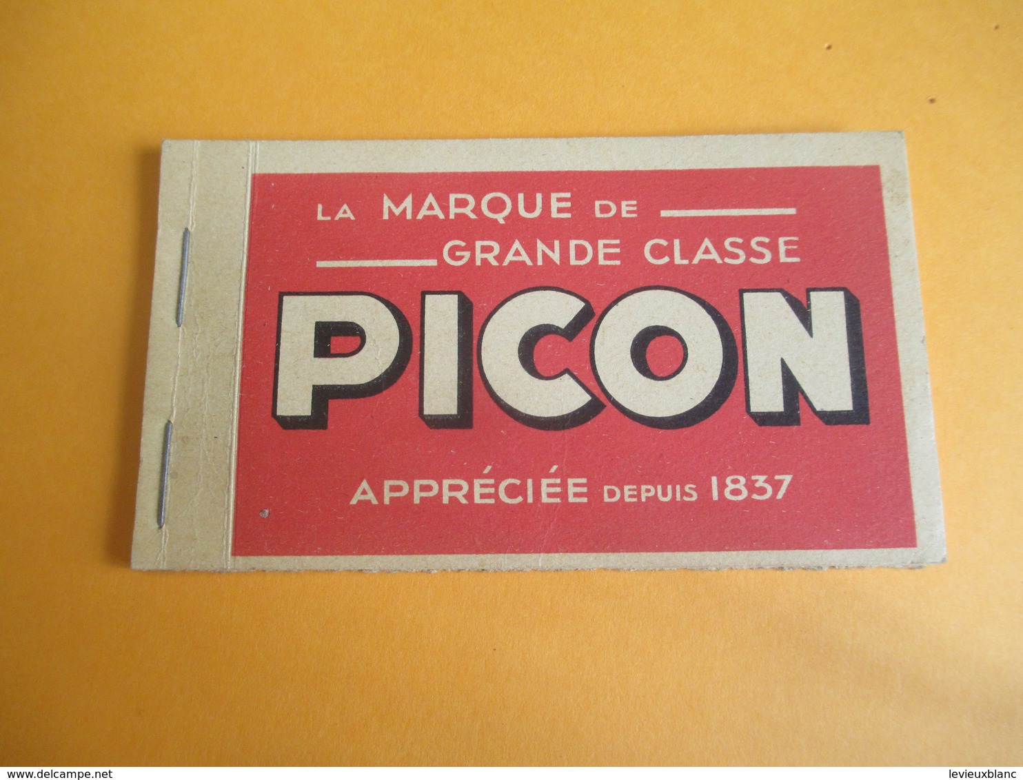 PICON/ Petit Bloc Note De Bar/ La Marque De Grande Classe/ Pikina / PEC45 / Sirven/  Vers 1930-1950              OEN11 - Alcohols