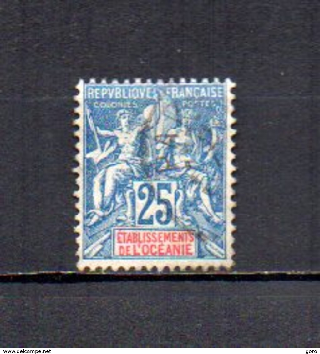Oceanía    1900-07  .-  Y&T  Nº    17 - Used Stamps