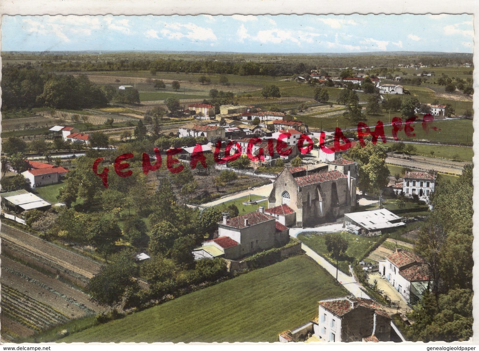 16- VERRIERES - VUE GENERALE AERIENNE - Autres & Non Classés