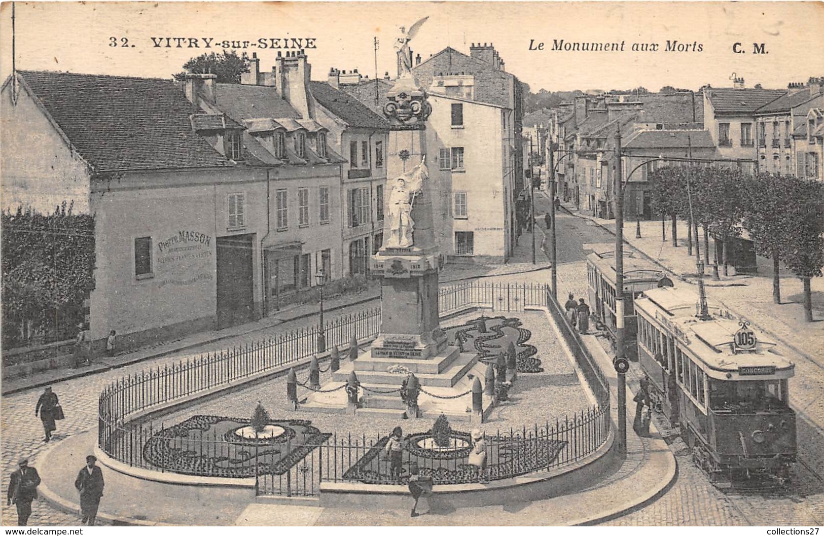 94-VITRY-SUR-SEINE- LE MONUMENT AUX MORTS - Vitry Sur Seine