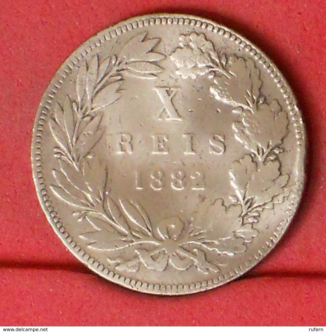 PORTUGAL 10 REIS 1882 -    KM# 526 - (Nº21246) - Portugal