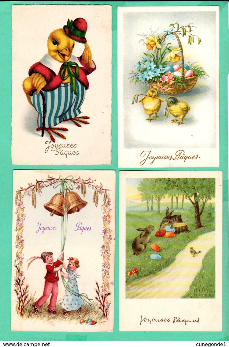 Beau Lot De 40 CPSM Fantaisie PAQUES / Mooi Lot 40 Postkaarten Fantasie PASEN - 5 - 99 Cartes